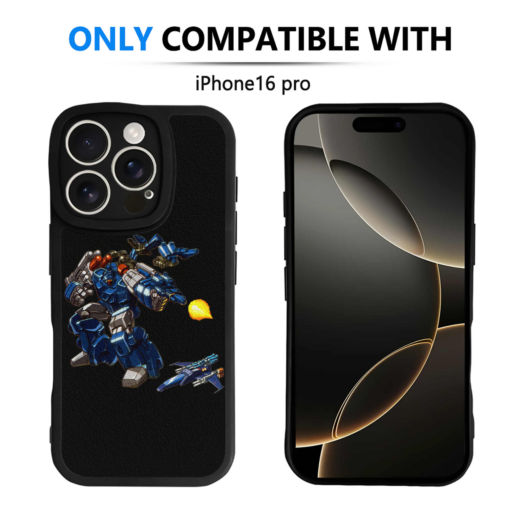 （画像用）  【iPhone 16シリーズ対応】シリコンスマホケース（レザー調） 材質：シリコン
